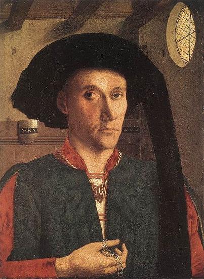 Petrus Christus Portrait of Edward Grimston oil painting picture